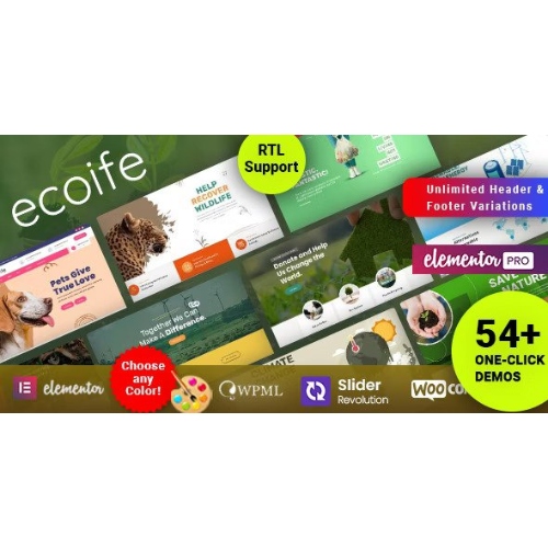 Ecoife – Environment Ecology WordPress Theme