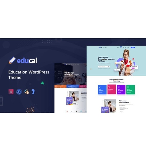 Educal – Online Courses & Education WordPress Theme
