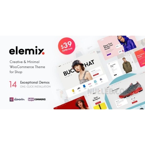Elemix – Modern & Creative Elementor WooCommerce Theme