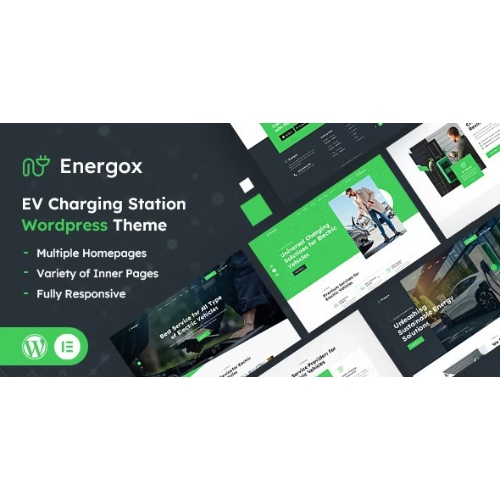 Energox | EV Charging Station WordPress Theme