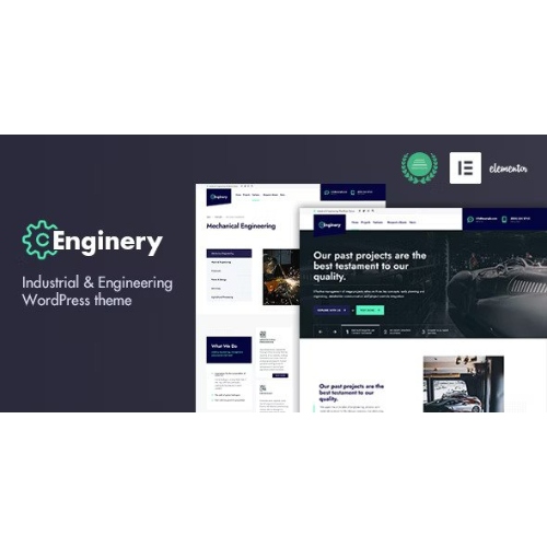 Enginery – Industrial & Engineering WordPress Theme