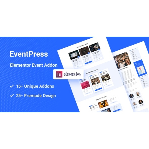 EventPress – Elementor Events Addon
