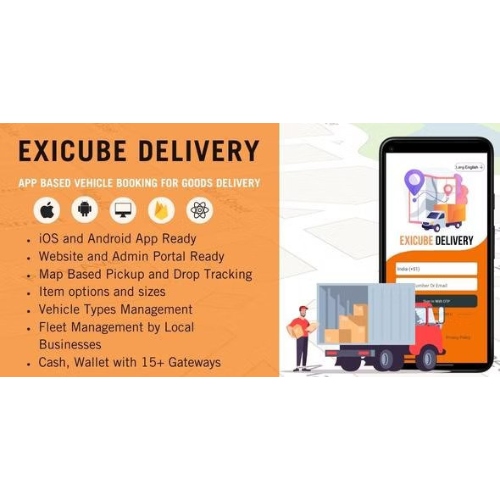 Exicube Delivery App
