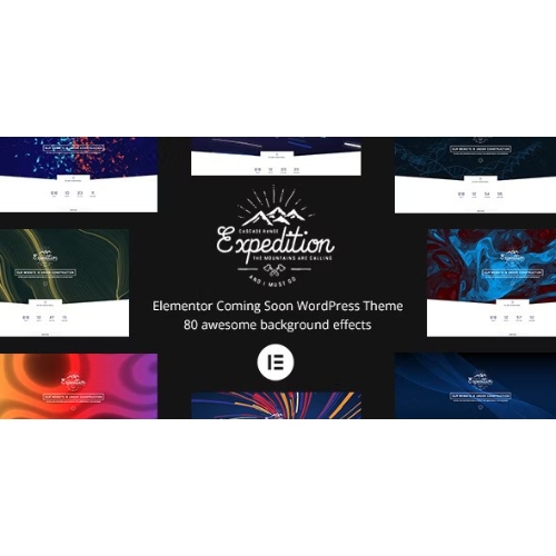 Expedition – Elementor Coming Soon WordPress Theme