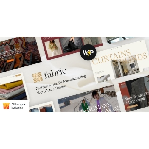 Fabric – Fashion & Textile Manufacturing WordPress Theme