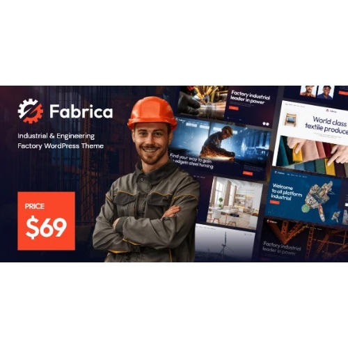 Fabrica – Industrial & Engineering Factory Theme