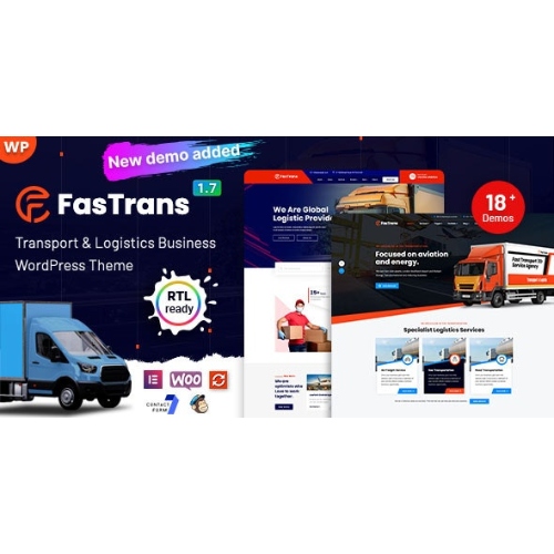Fastrans – Logistics WordPress Theme