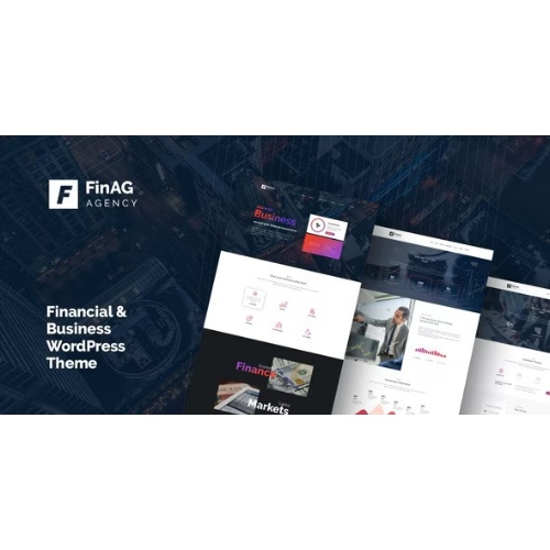 Finag – Creative & Finance Agency WordPress Theme