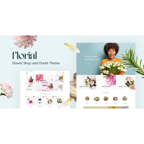 Florial – Flower Store WooCommerce WordPress Theme