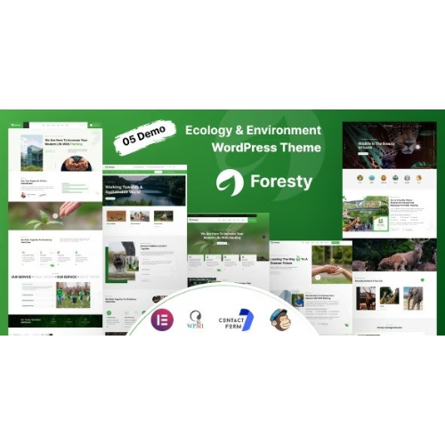 Foresty – Charity and Ecology WordPress Theme