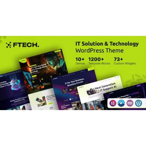 Ftech – IT Solution & Technology WordPress