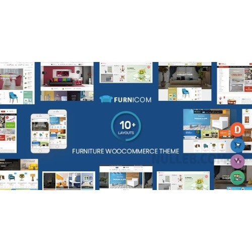 Furnicom – Furniture Store & Interior Design WordPress WooCommerce Theme (10+ Homepages Ready)