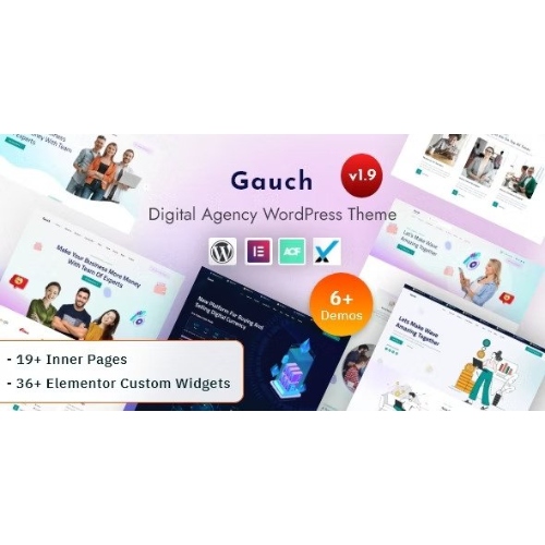 Gauch – IT Services Company & Digital Business Agency WordPress Theme