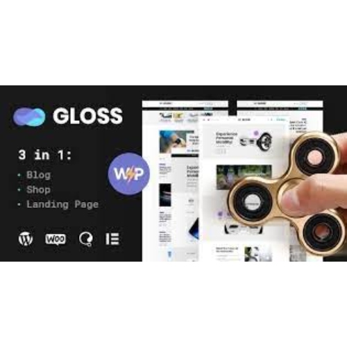 Gloss | Viral News Magazine WordPress Blog Theme + Shop