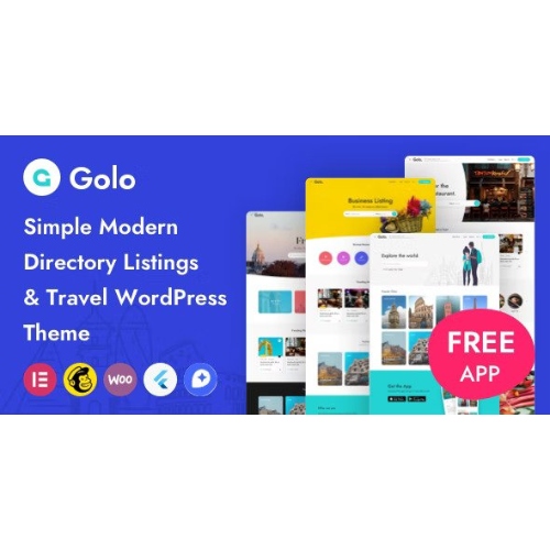 Golo – Directory & Listing, Travel WordPress Theme
