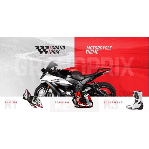 GrandPrix – Motorcycle WordPress Theme
