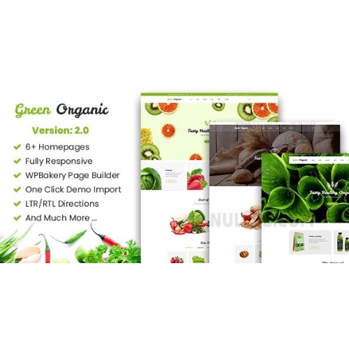 Greenorganic – WooCommerce WordPress Theme