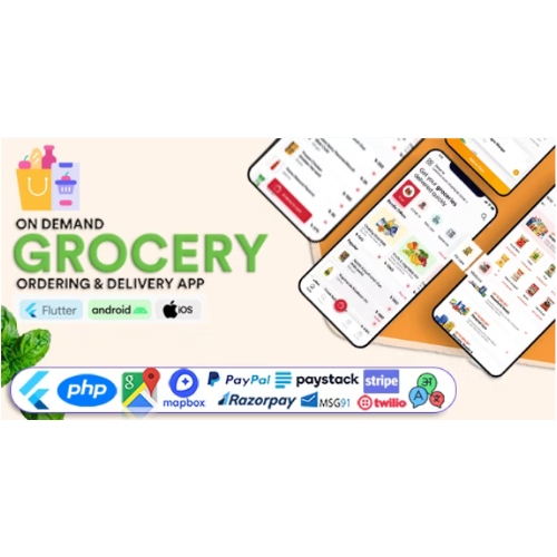 Grocery Vegetable Store Delivery Mobile App with Admin Panel – GoGrocer