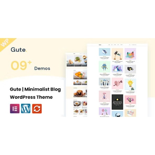 Gute | Minimalist Blog WordPress Theme