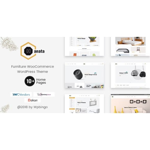 Hanata – Marketplace WooCommerce Furniture Theme