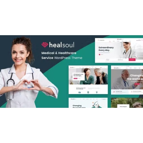 Healsoul – Medical Care, Home Healthcare Service WP Theme