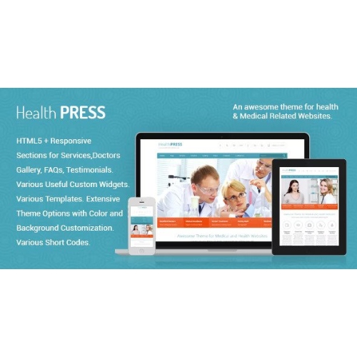 HealthPress – Medical WordPress Theme