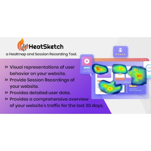 HeatSketch – Heatmap and Session Recording Tool (SaaS Platform)