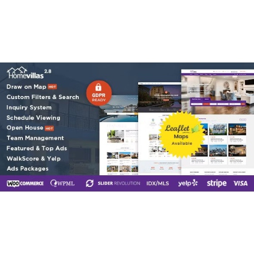 Home Villas | Real Estate WordPress Theme