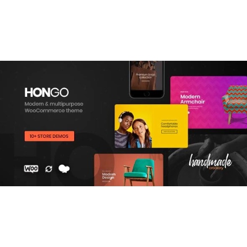 Hongo – Modern & Multipurpose WooCommerce WordPress Theme