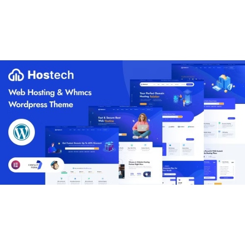 Hostech – Web hosting & WHMCS WordPress theme