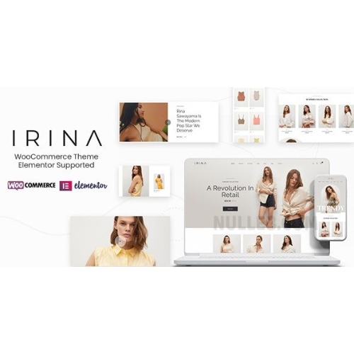IRINA – Elementor WooCommerce Theme