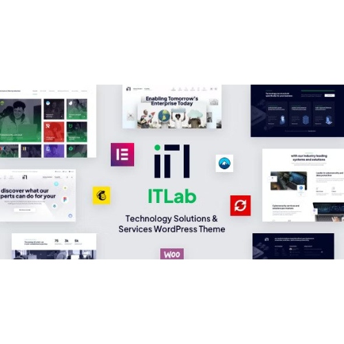 ITLab – Technology Solutions & Services WordPress Theme