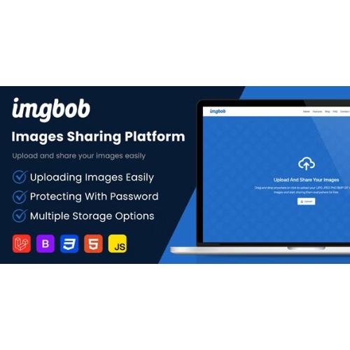 Imgbob – Upload And Share Images Platform