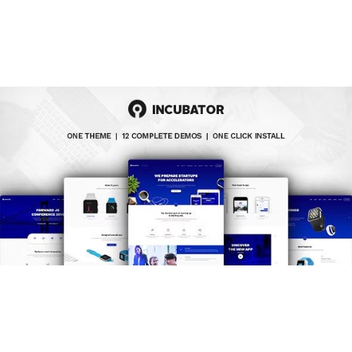 Incubator – WordPress Startup Business Theme