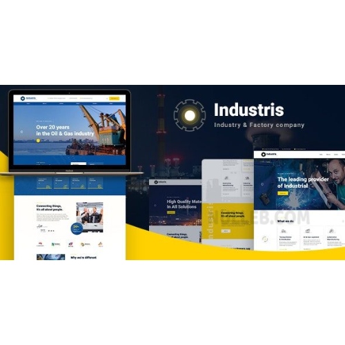 Industris – Factory & Business WordPress Theme