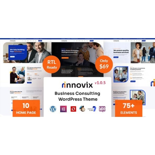 Innovix – Business Consulting WordPress Theme