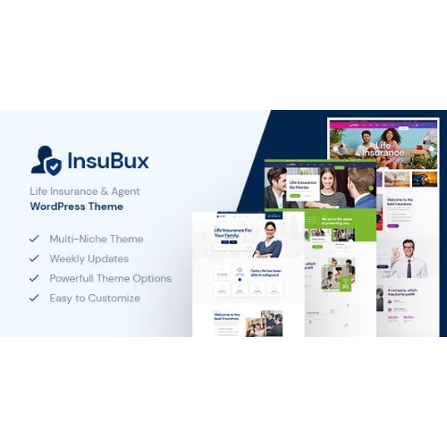 Insubux – Insurance Company WordPress Theme