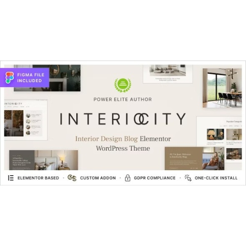 Interiocity – Home Decor Blog and Interior Design Magazine WordPress Theme