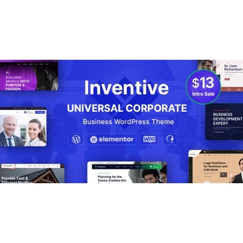 Inventive – Multi-Purpose Business WordPress Theme