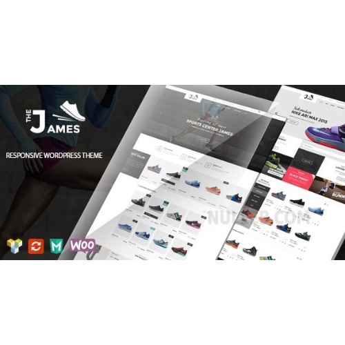James – Responsive WooCommerce Shoes Theme