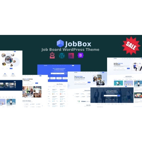JobBox – Job Board & Career Portal Recruitment Agency WordPress Theme