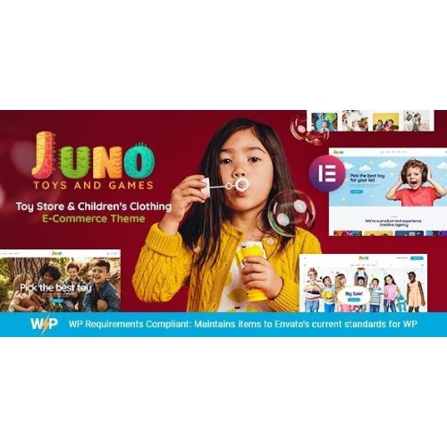 Juno | Kids Toys & Games Store WordPress Theme