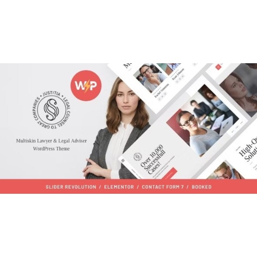 Justitia | Lawyer & Legal Adviser WordPress Theme
