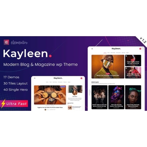 Kayleen | Blog & Magazine WordPress Theme