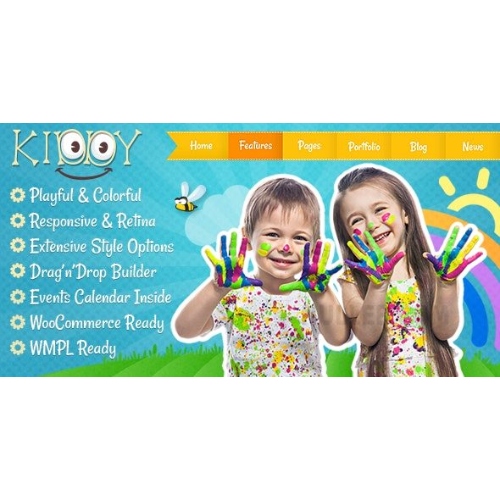 Kiddy – Children WordPress theme
