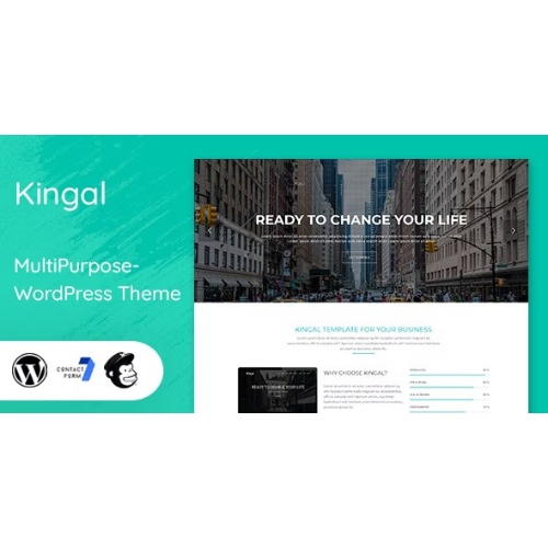 Kingal – MultiPurpose WordPress Theme