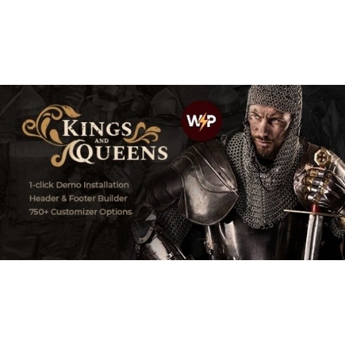 Kings & Queens | Historical War Medieval Reenactment WordPress Theme