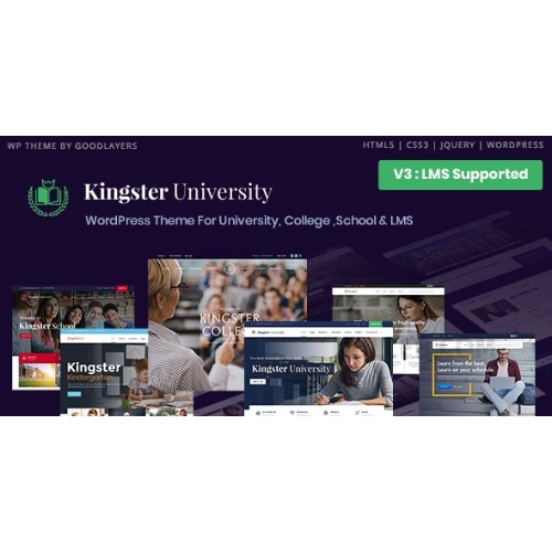 Kingster – LMS Education For University, College and School