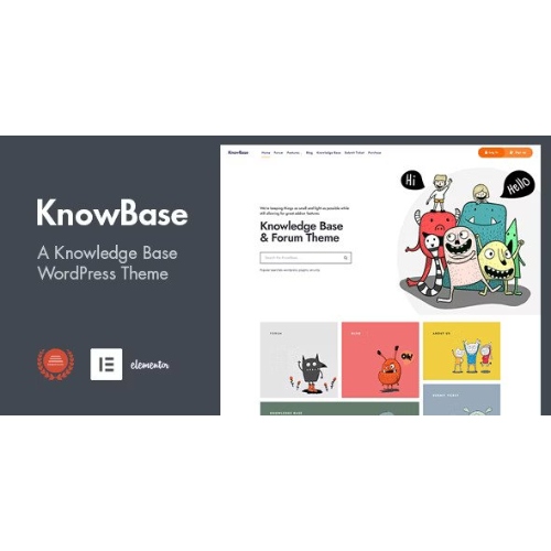 KnowBase – A Helpdesk & bbPress WordPress Theme