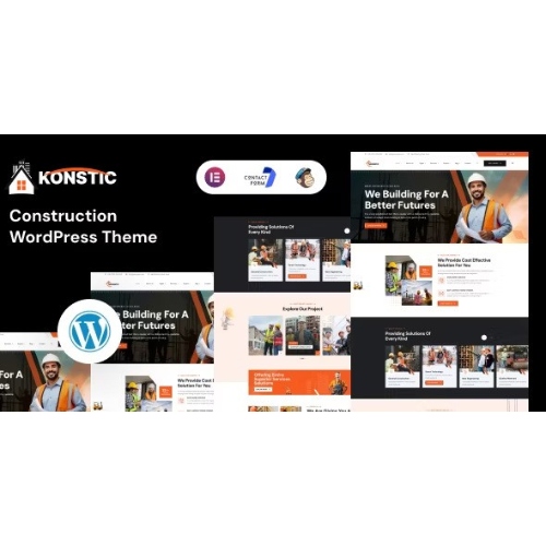Konstic – Construction WordPress Theme